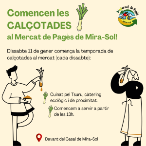 Calçotada al Mercat de Pagès de Mira-Sol (Dissabte)